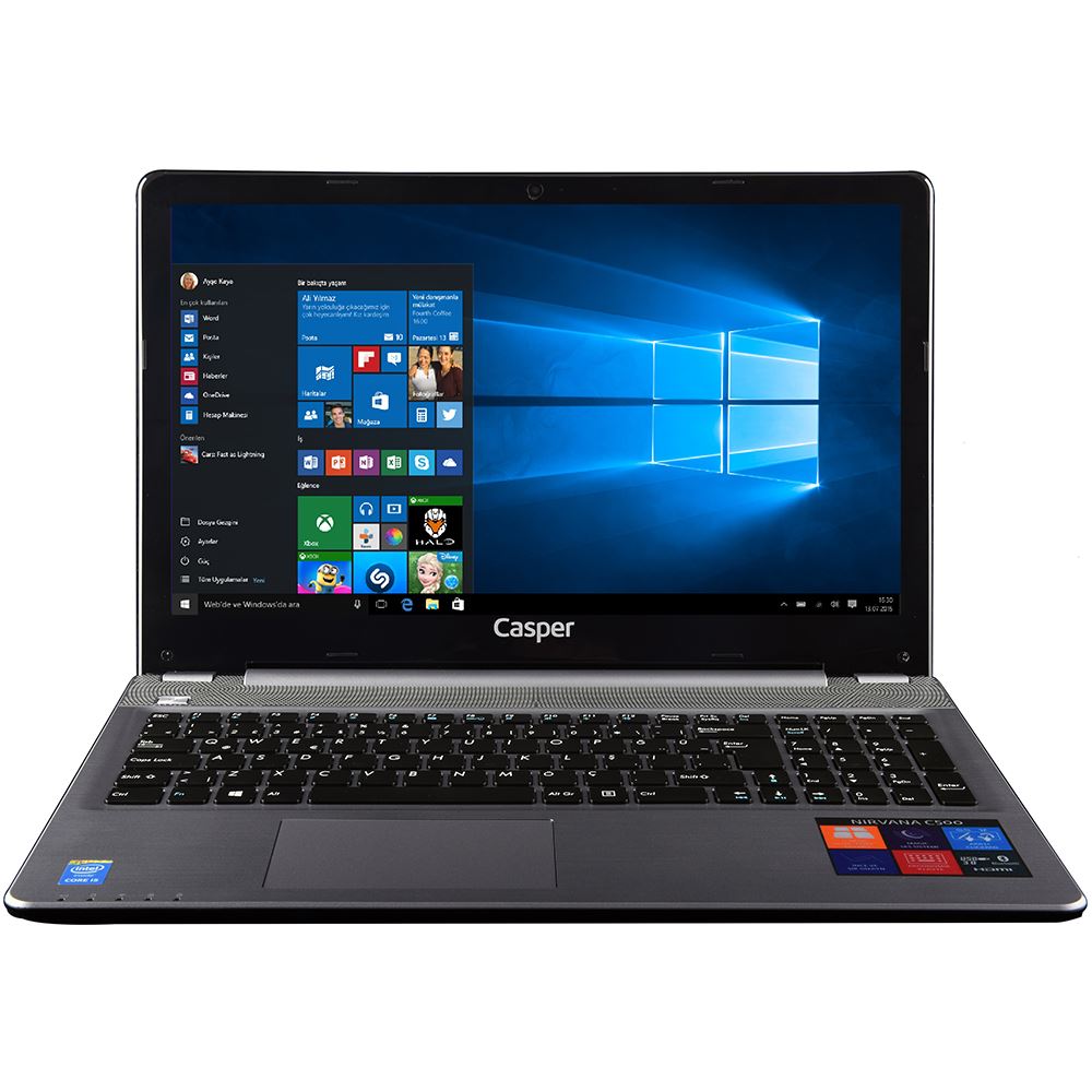 CASPER İ3 5010U 8 GB RAM 128GB SSD 4 GB EKRAN KARTLI
